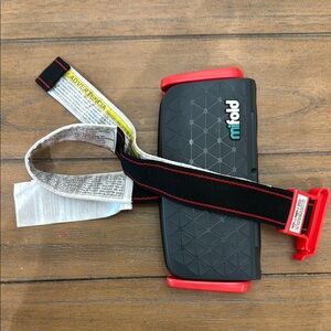 Red and Black Booster Seat